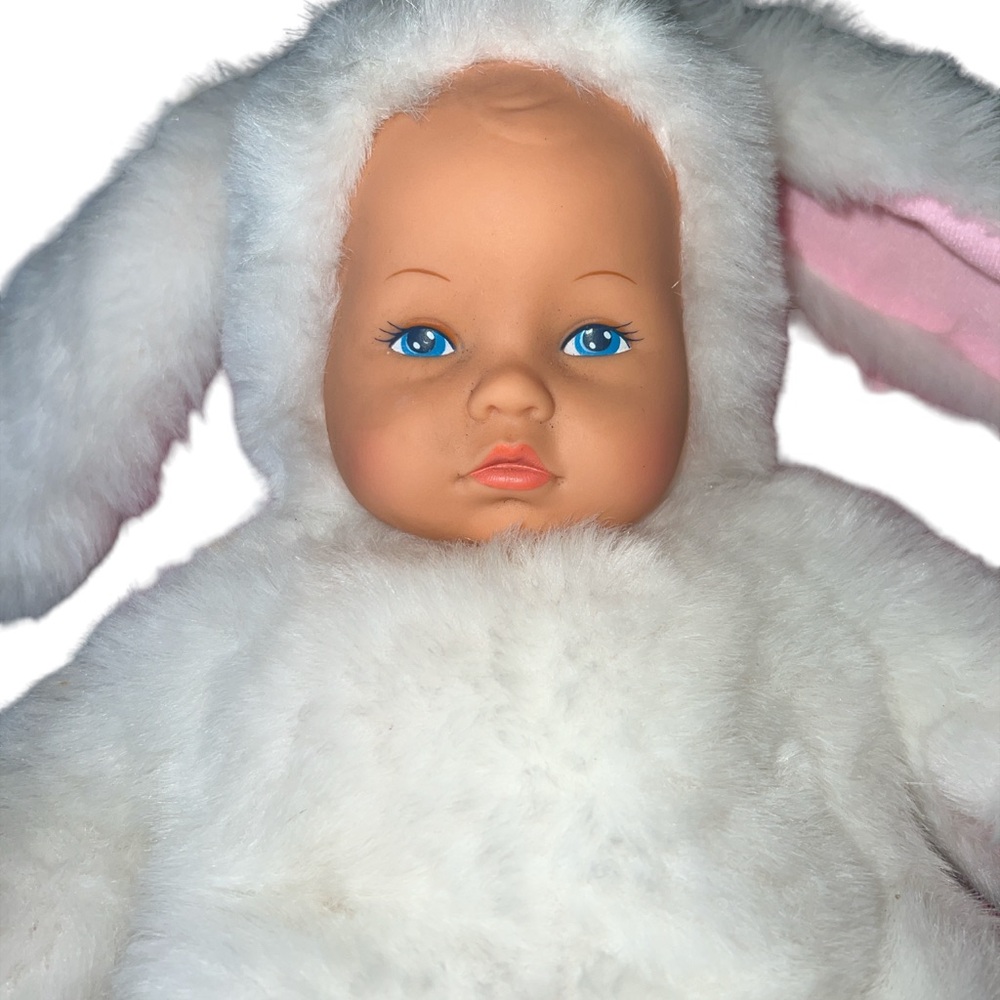 Vintage 1991 Baby Bunnies By Anne Geddes 15” - Picture 2 of 4